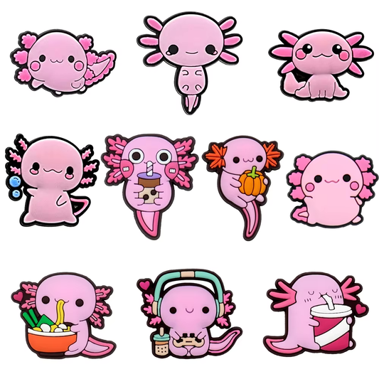 Set of 10 Pink Monster Buddies